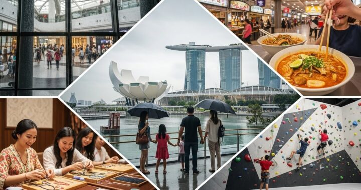what to do in singapore when it rains